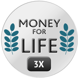 Sticker money for life Money For Life
